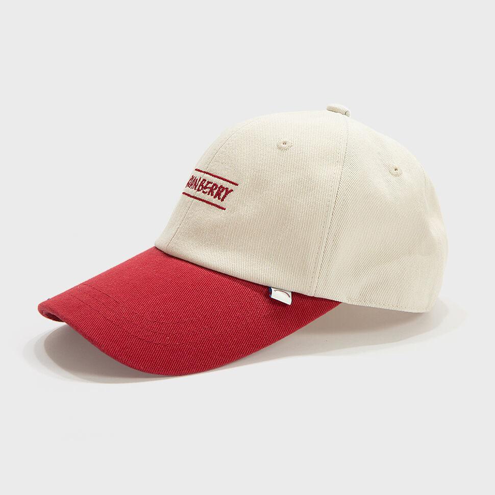 LOTUS BALL CAP_RED