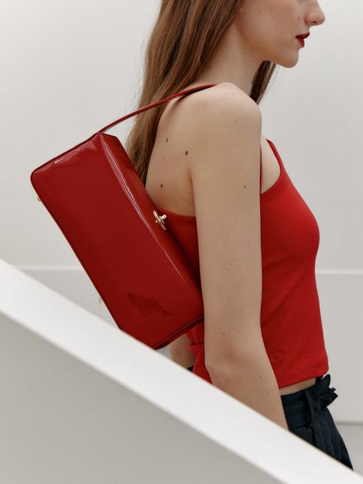 (1차 리오더) Portia Bag  [Ruby Red]