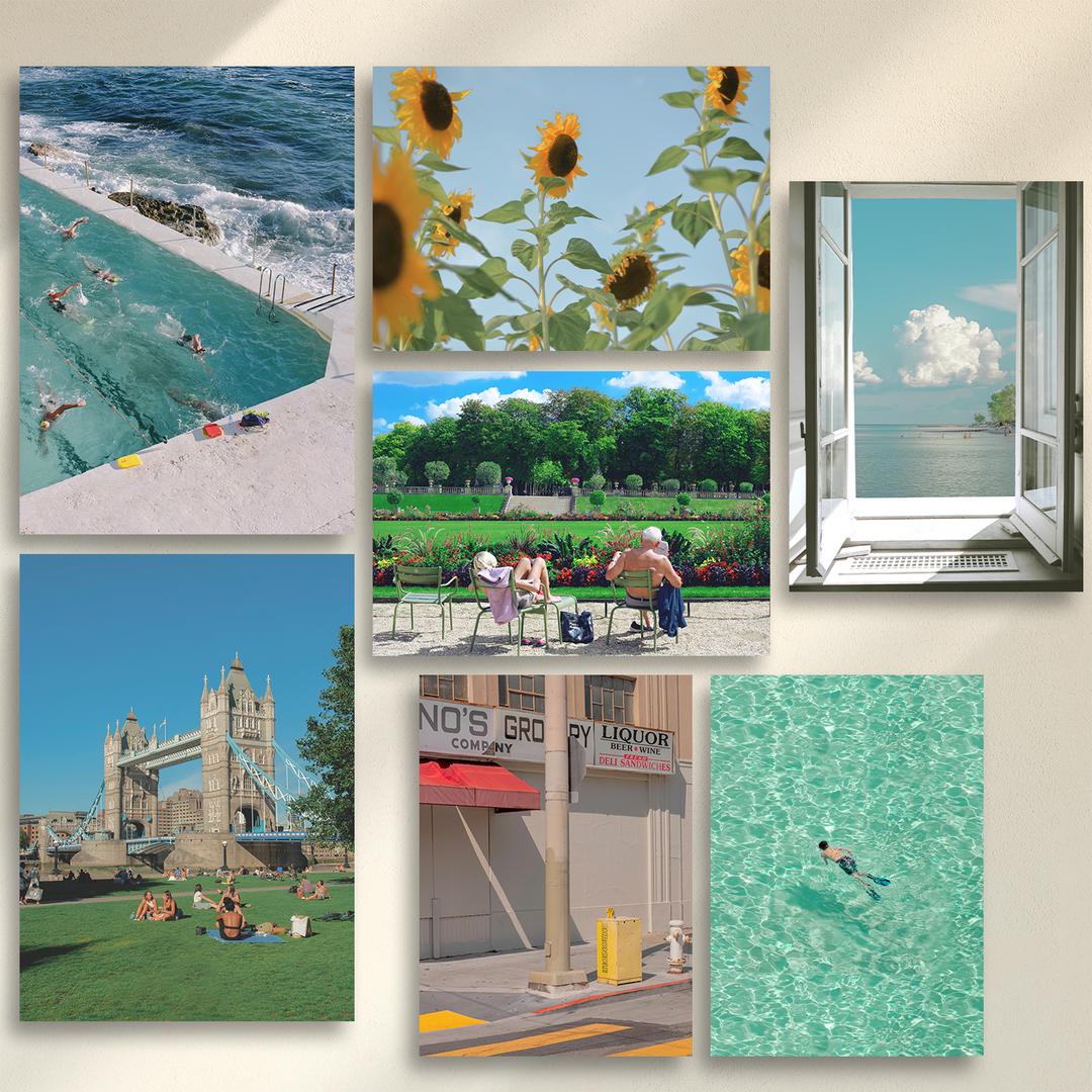 나의 유럽 모먼트, 포스터 액자 Vol.2 100종