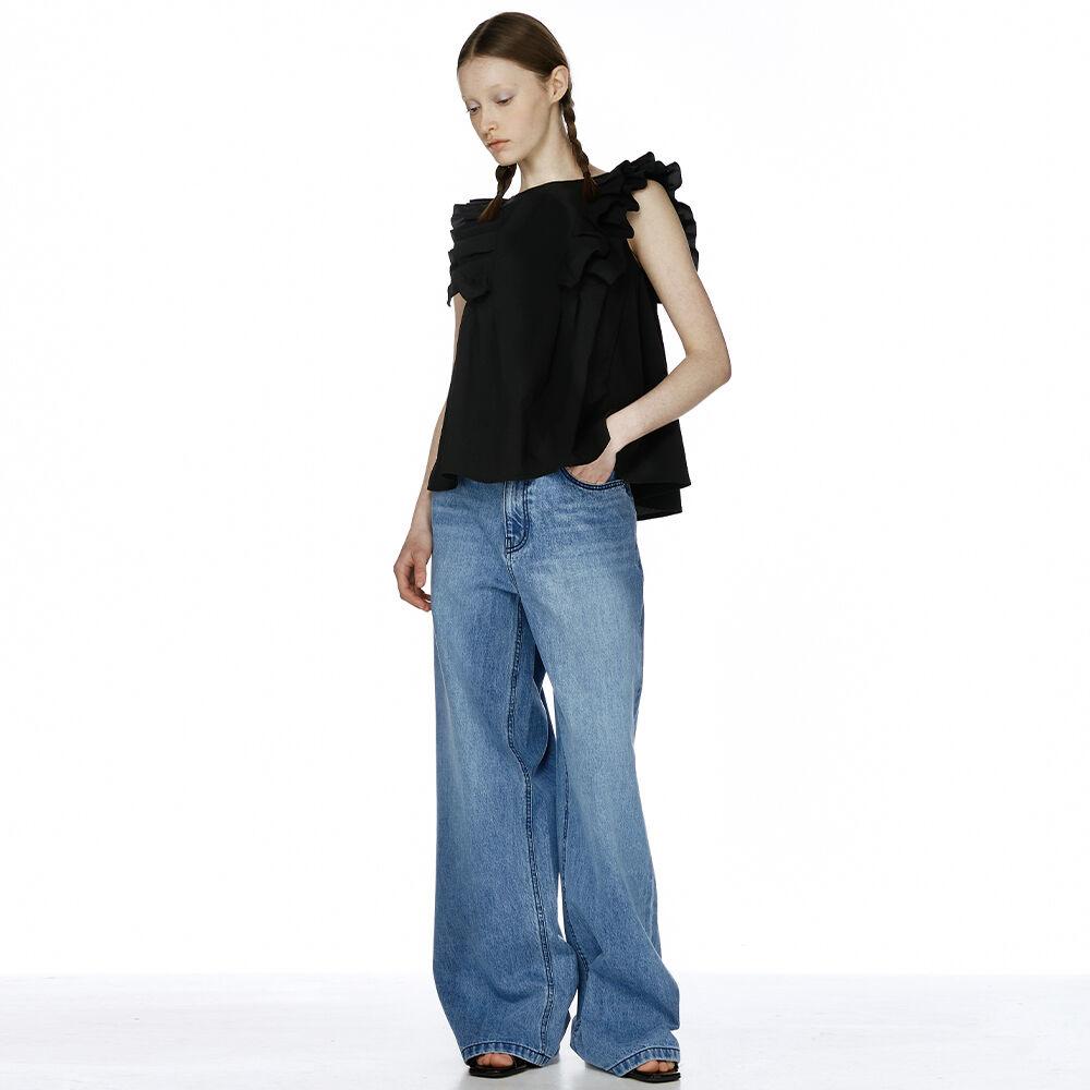 MAXI DENIM PANTS (BLUE)