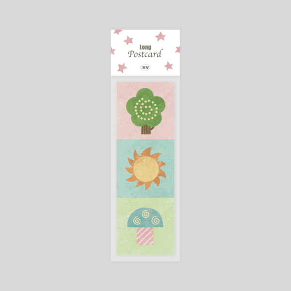 [케짐빌리지] Forest 롱 엽서 북마크