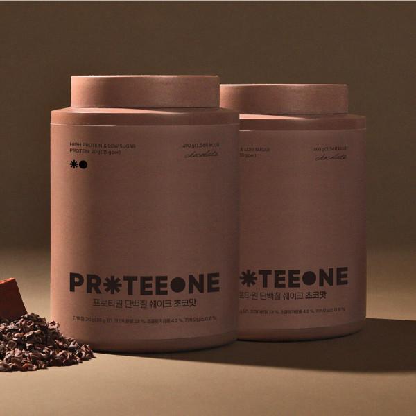 [지마켓] 프로티원 단백질 쉐이크 490g 초코맛 2통