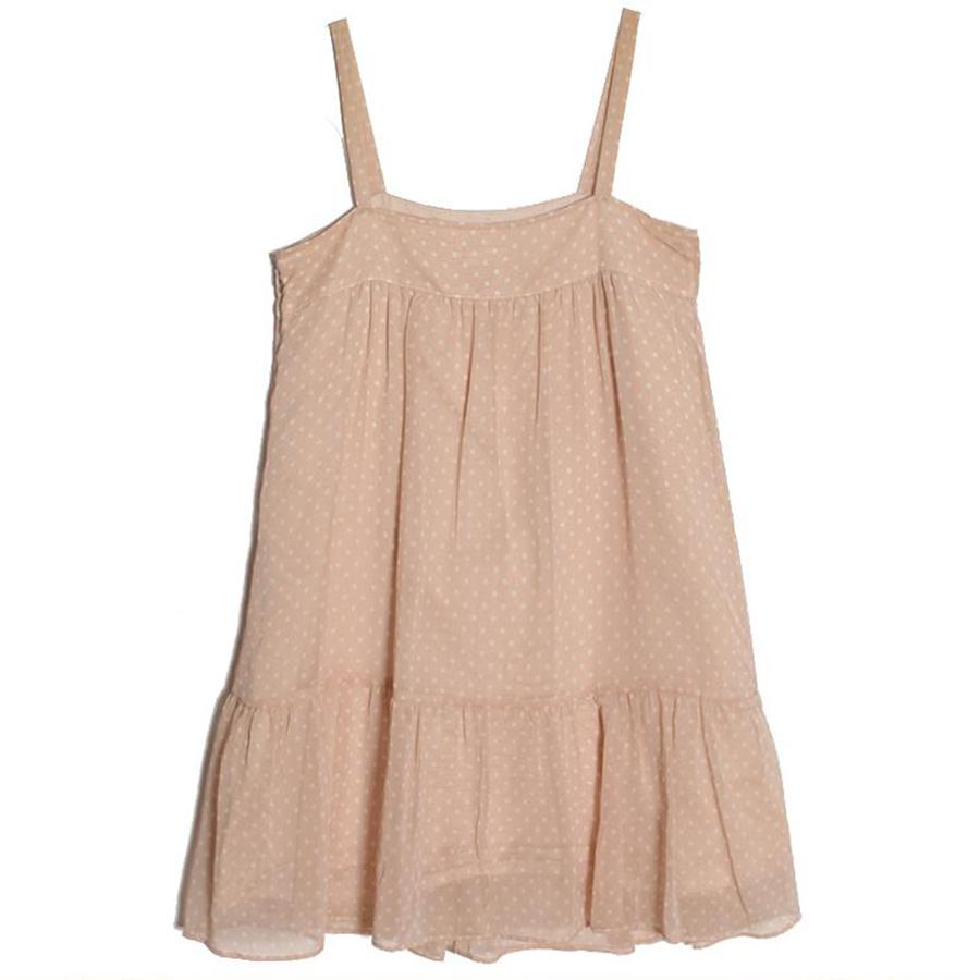 dot chiffon onepiece