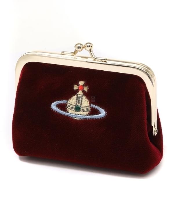 EMBROIDERED ORB FRAME COIN PURSE (52010005 W00BX I406)