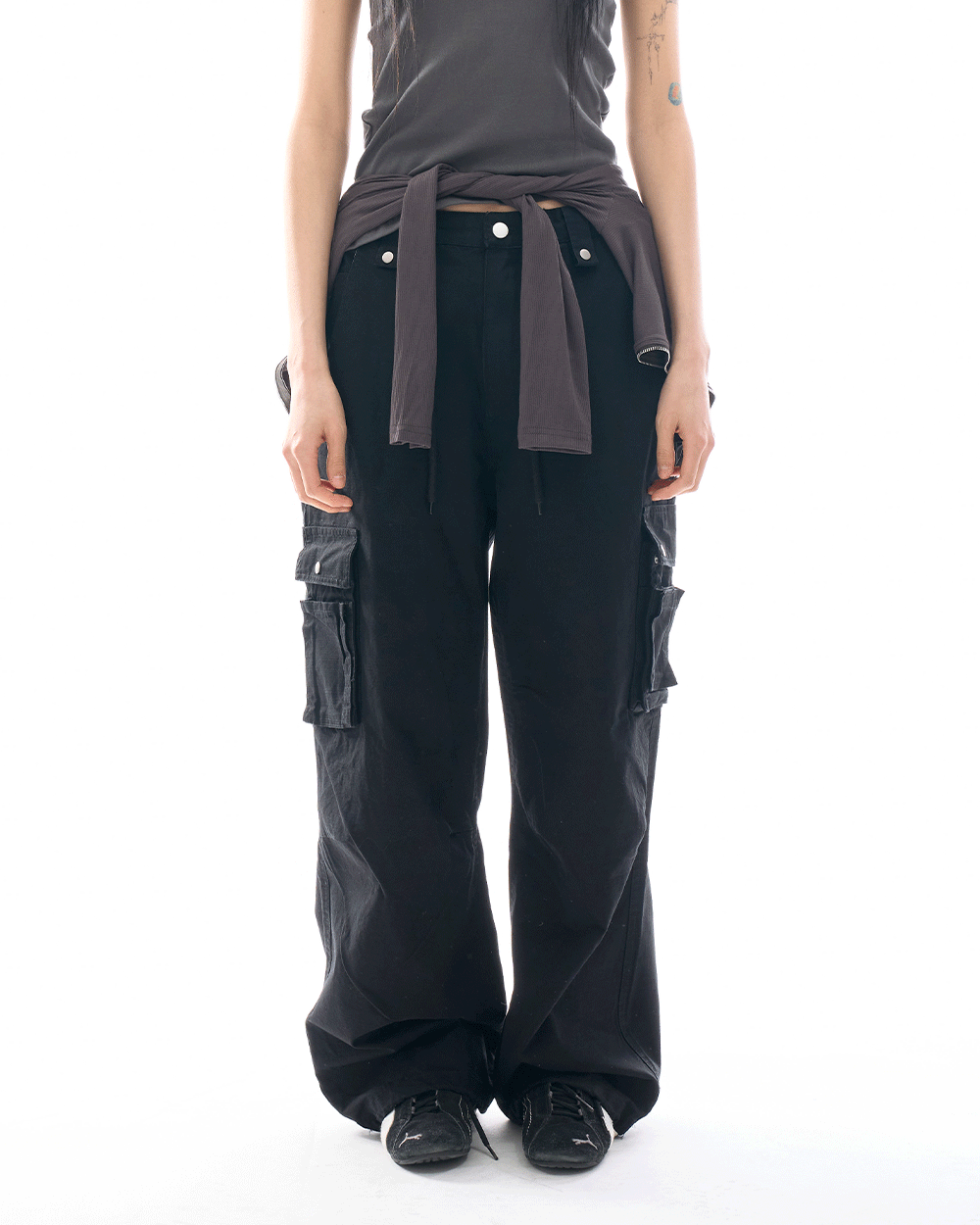 디멘션 카고 와이드 팬츠