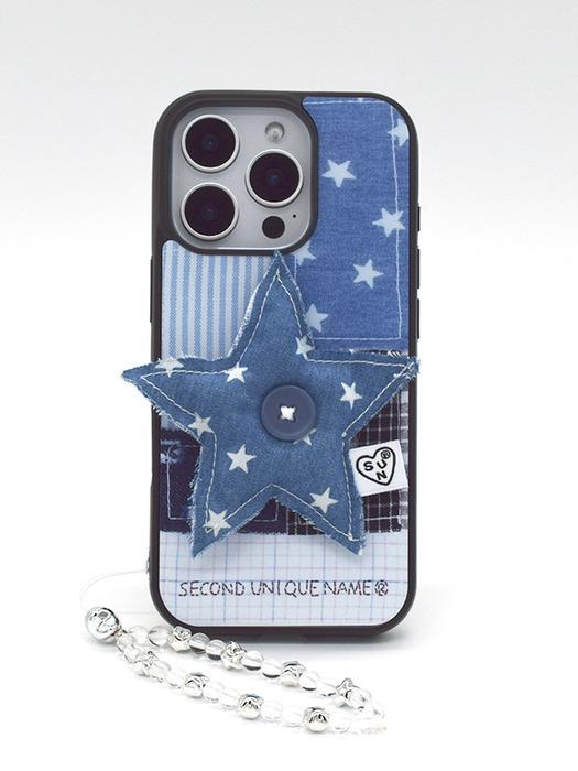 SUN CASE STAR PATCH BLUE