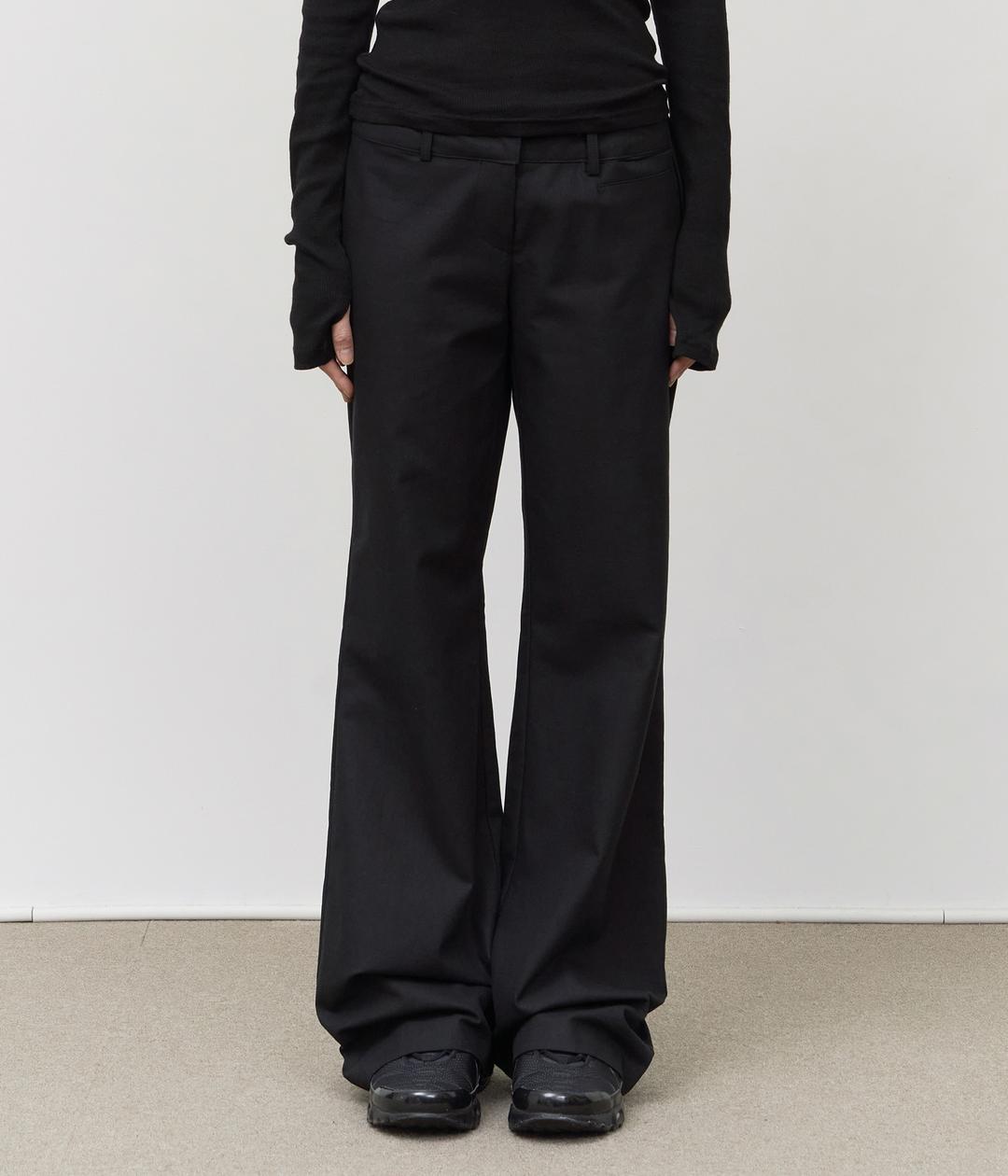 (W) Fale Bootscut Pants (2color)