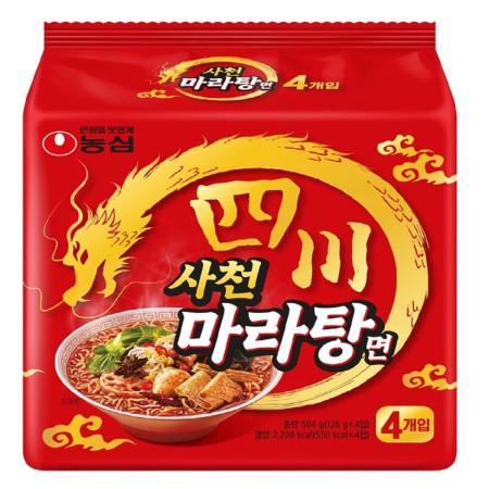 농심 사천 마라탕면 126Gx4입