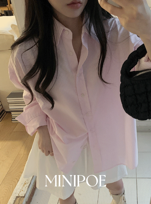 [ MADE ] 디어 옥스퍼드 셔츠 (1color)/pink