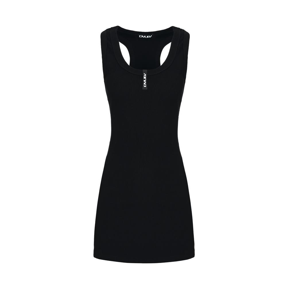 BASIC SLIM LINE SLEEVELESS OPS - BLACK