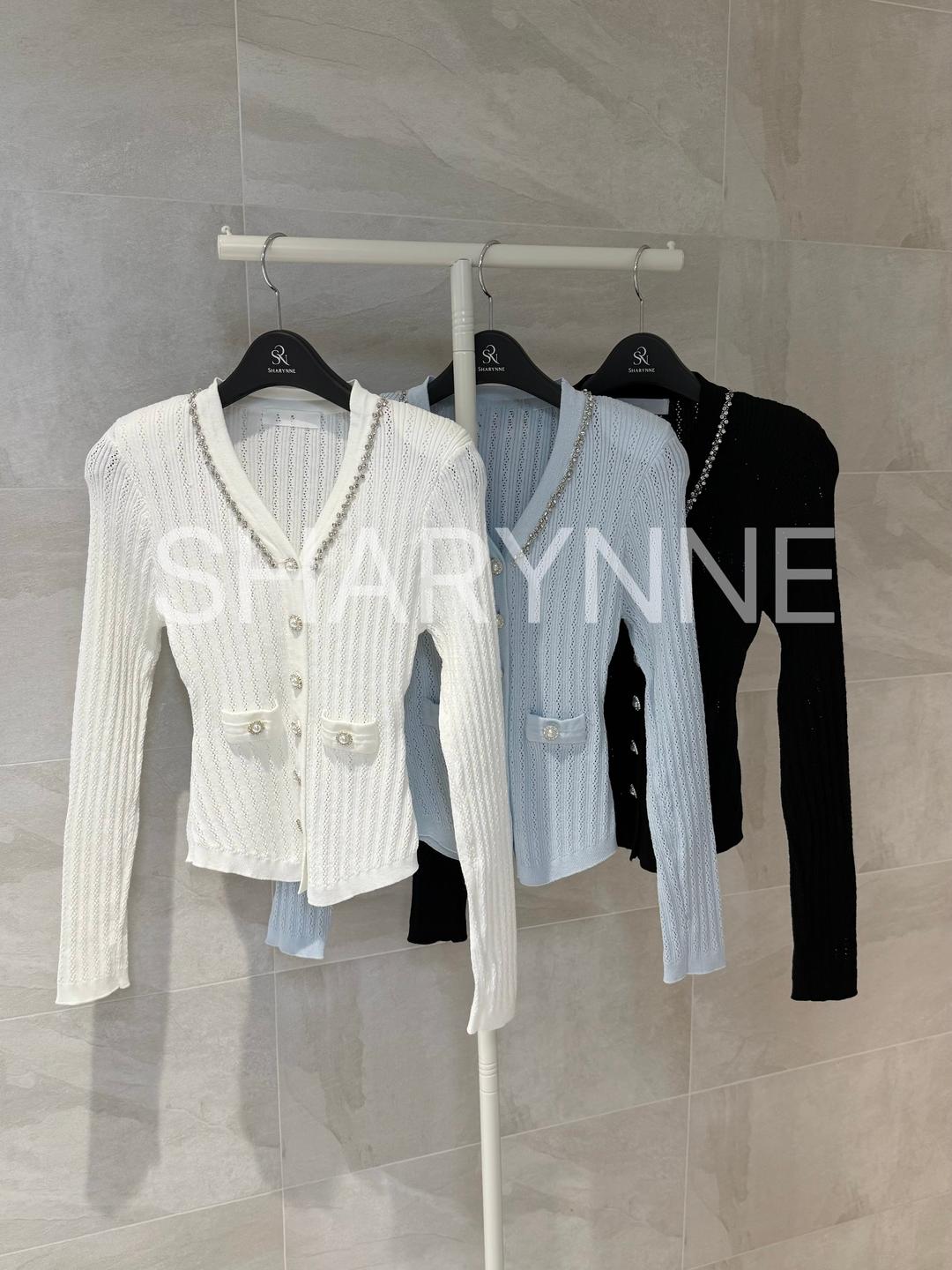 샤린느 글램웨이블 쥬얼링 가디건 [강추]