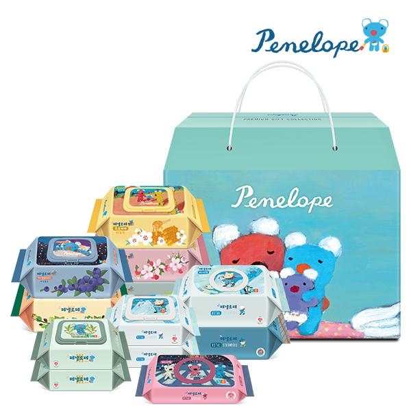 페넬로페 아기물티슈 페넬로페 프리미엄 GIFT COLLECTION X 12팩