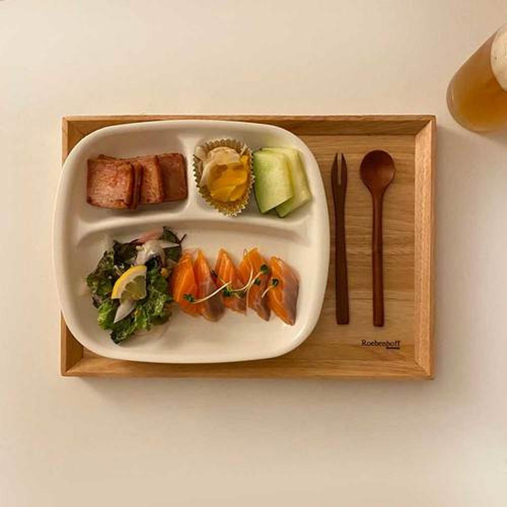 성인 다이어트 3구 식판 도시락 반찬 나눔접시