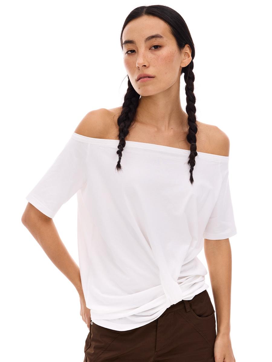 COSTUSTOOT Loose Twisted Short Sleeve (4color)