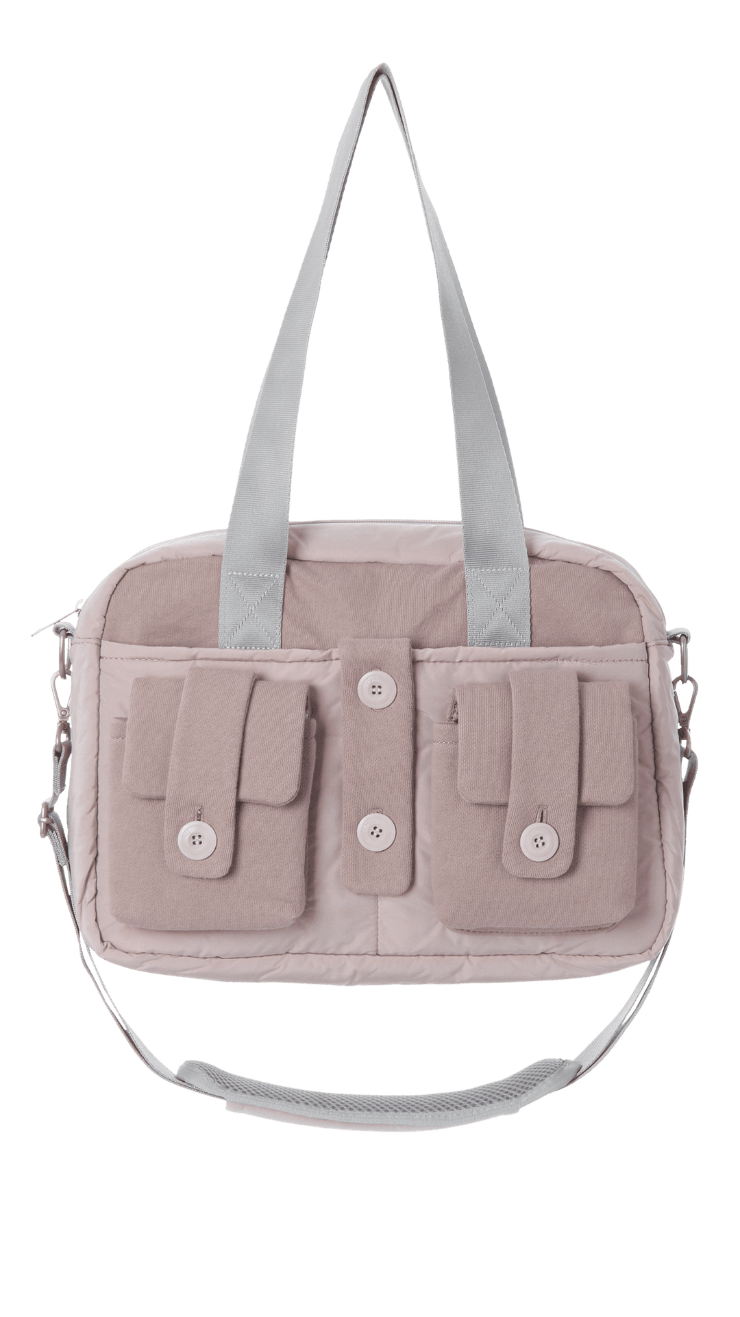 Button pocket bag_pink