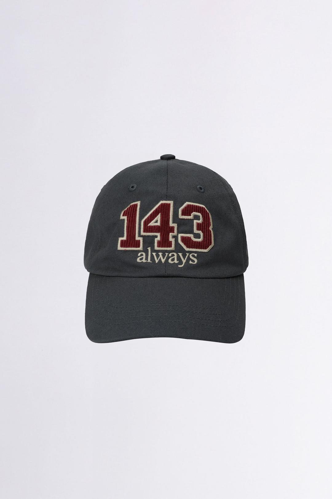 143 Always Twill Ball Cap Charcoal