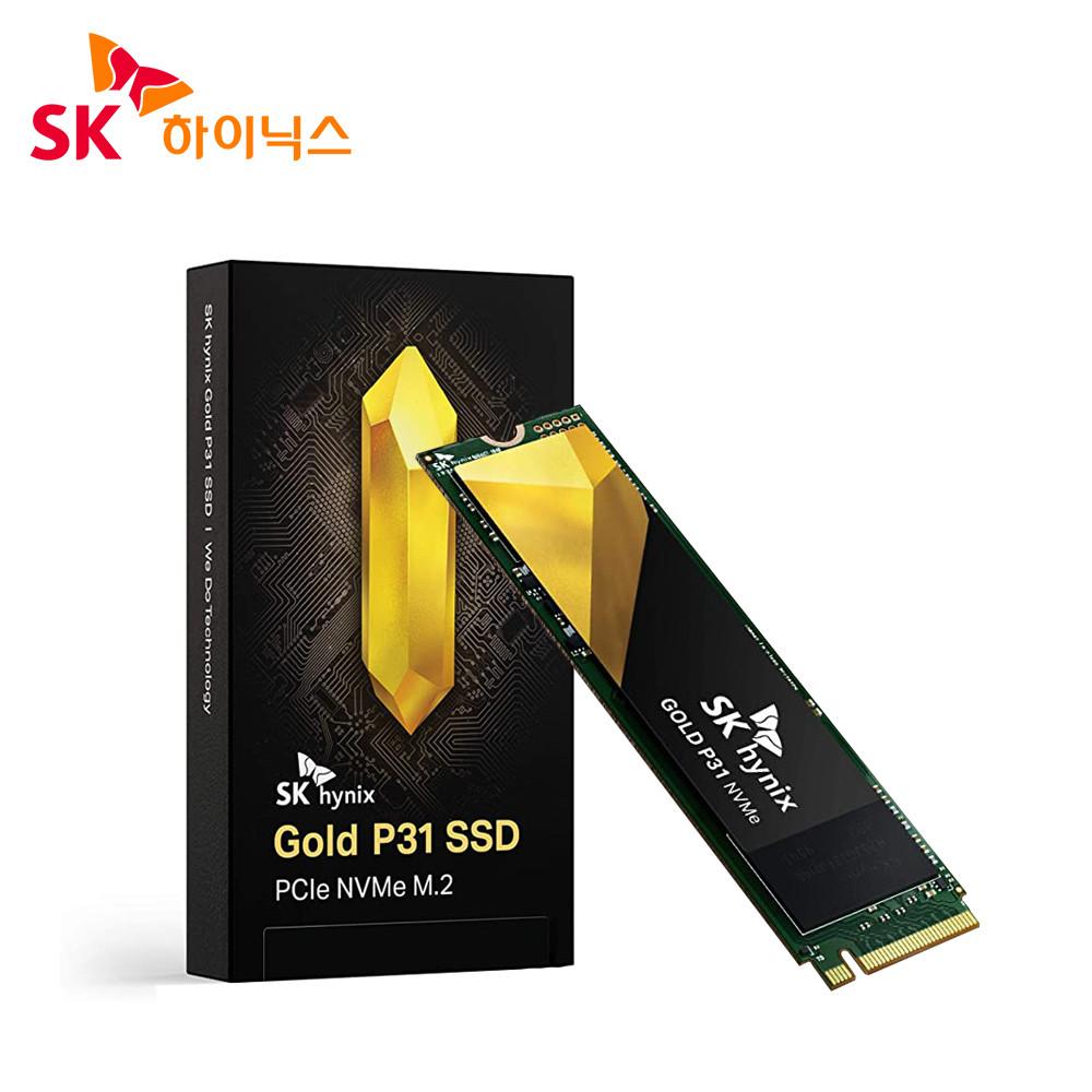 SK하이닉스 GOLD P31 NVMe SSD 1TB [고정나사+밤12시주문까지오늘출발]
