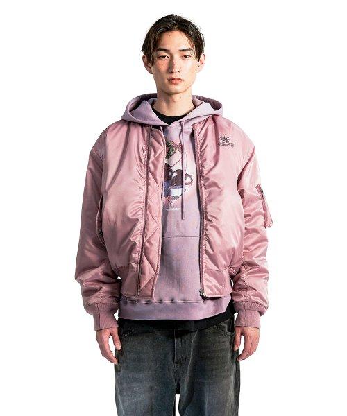 SUNDAY COSMIC BOMBER JACKET PINK