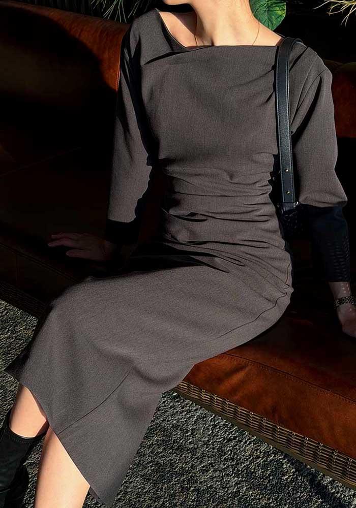 (단독진행/당일발송) 26SS 슬라우치 웨이스트 우아원피스 3 SIZE