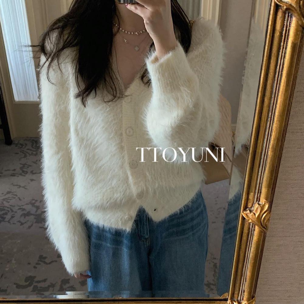 (전컬러당일) 프리티영띵 구름 퍼 가디건 (3col)  pyt 프영띵 연말룩