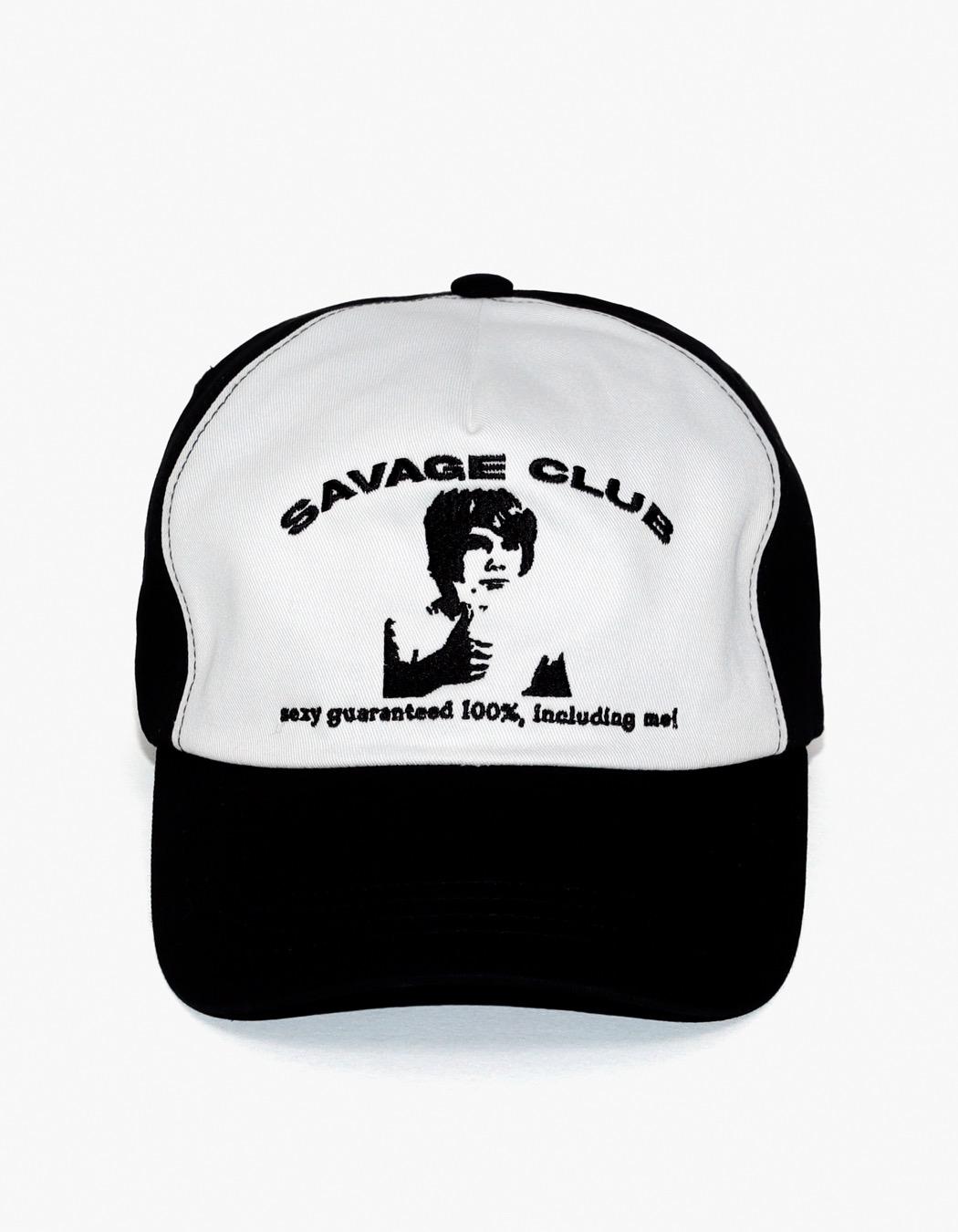 Savage Club 2Tone Cap - Black/White