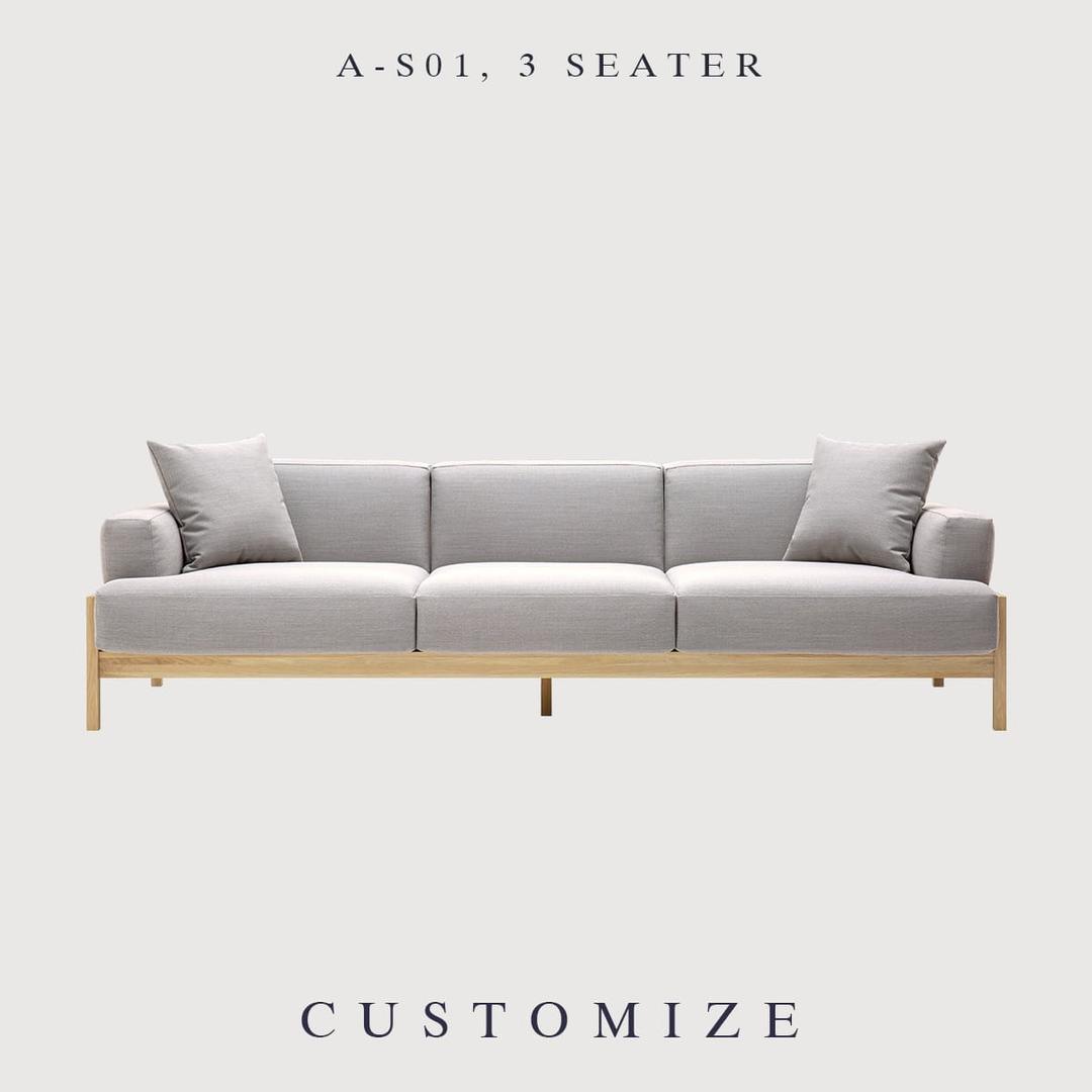 [customize] 가리모쿠 케이스_A-S01 3인 소파