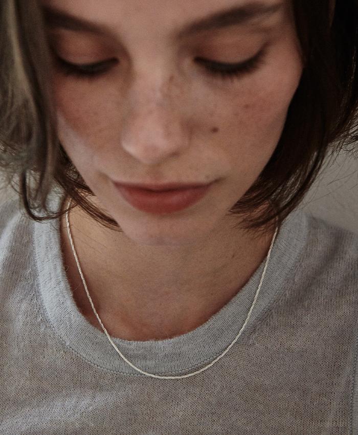 [4차 리오더][925 silver] Un.silver.194 / foret necklace