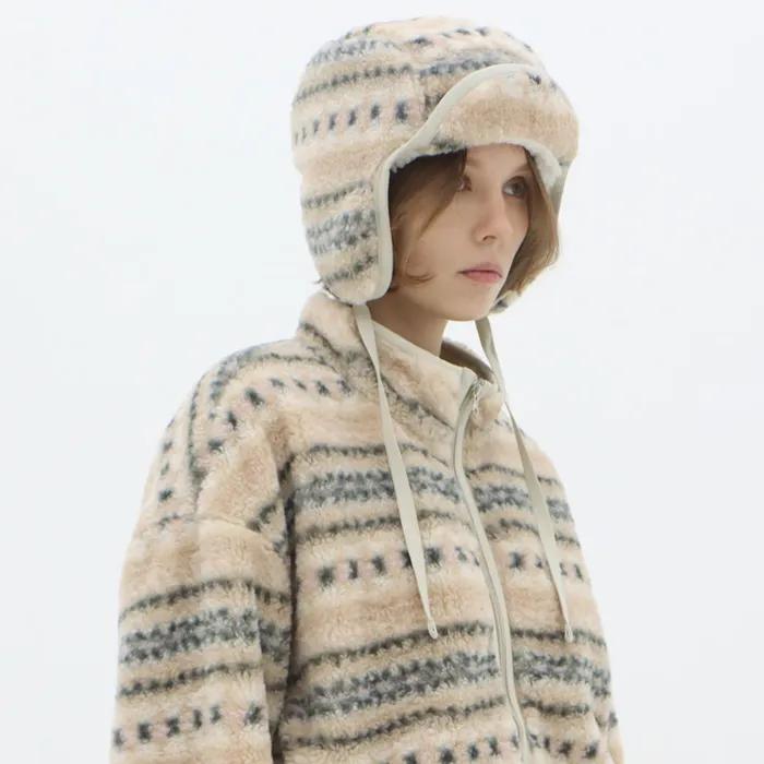 Nordic Fleece Trooper Hat_Ivory