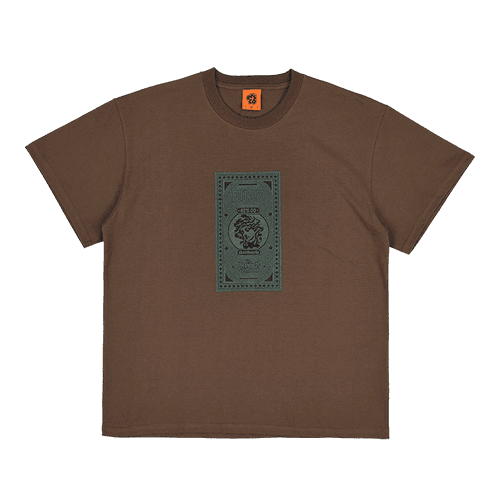 (04/04) F@#K card tee_brown