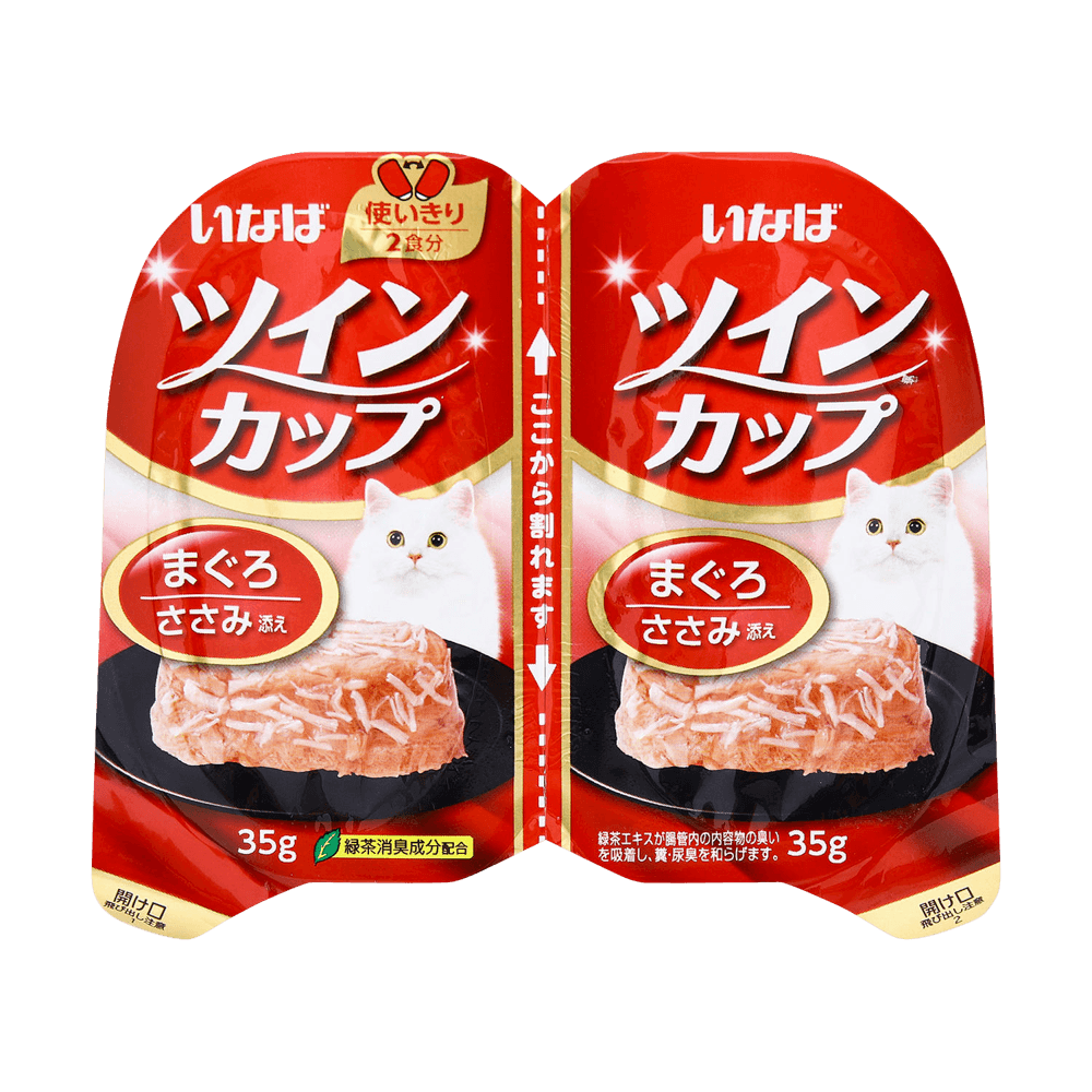 이나바 트윈컵 참치&닭가슴살 70g