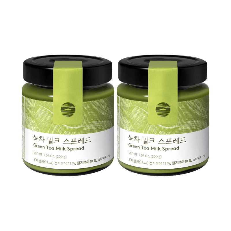 [2EA] 녹차 밀크스프레드 200g (원산지:상세설명참조)