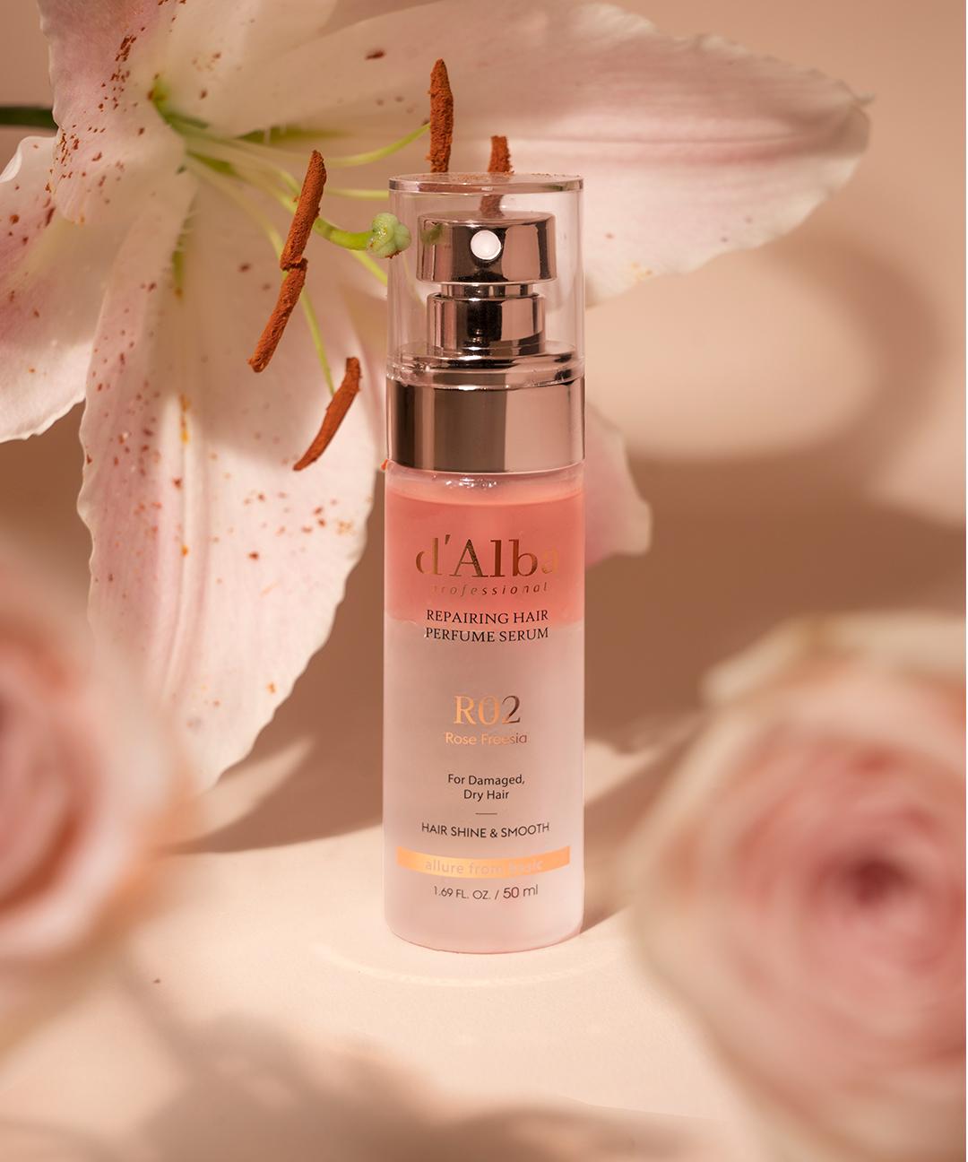 달바 달바 '우아한 머릿결' 헤어 퍼퓸 세럼 미스트 50ml (로제프리지아향)