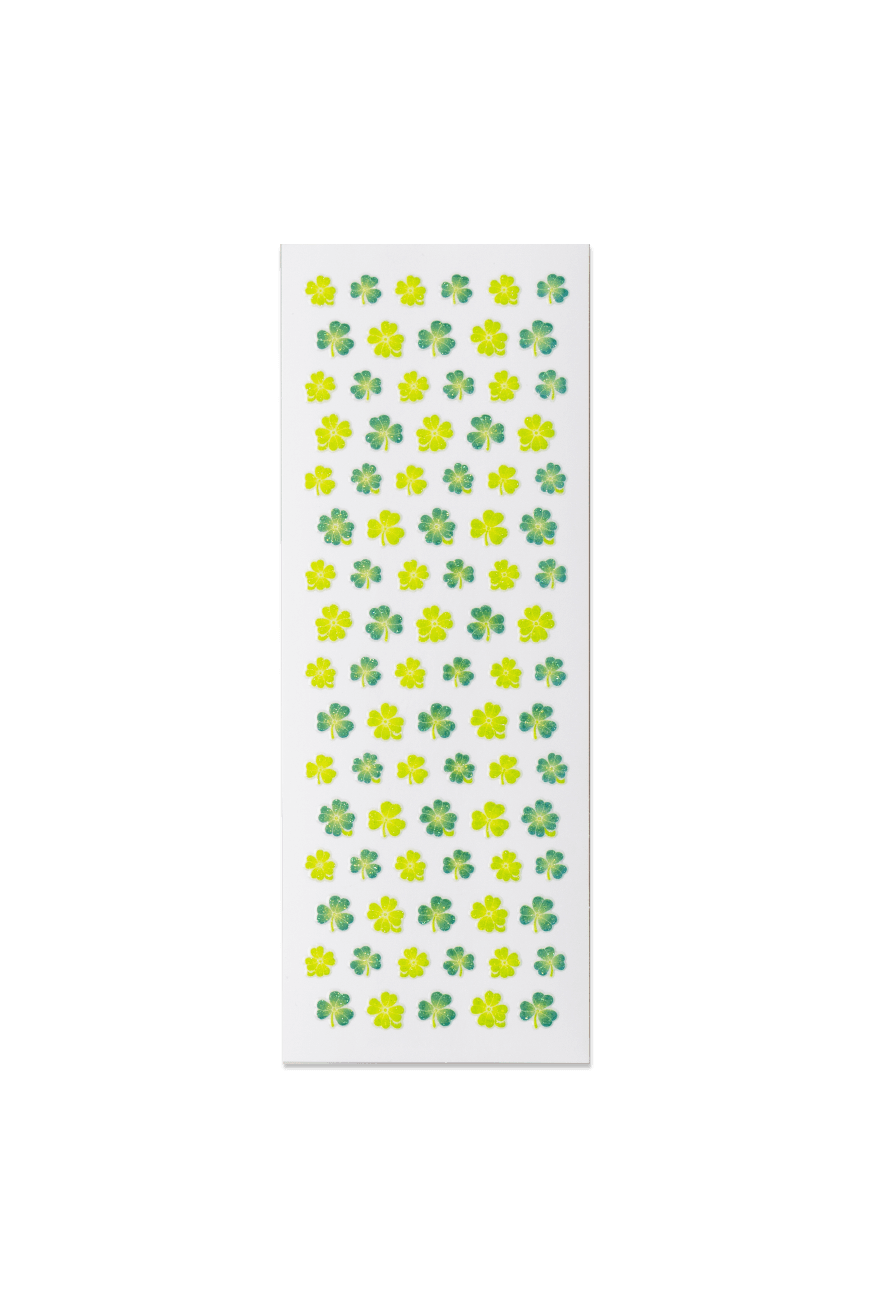스파클 스티커 Sparklies Clover Mini