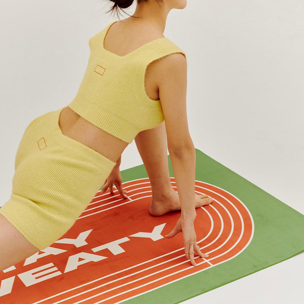 솔티앤스웨티 요가매트 홈그라운드 TPE 8mm 대형 홈트 매트
