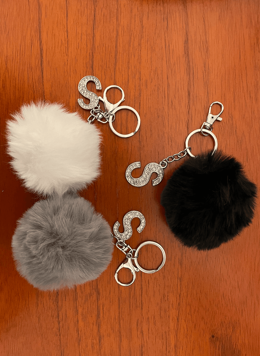 S Fur Keyring