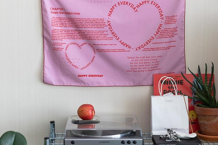 원더드림핑크 패브릭포스터 70x50cm