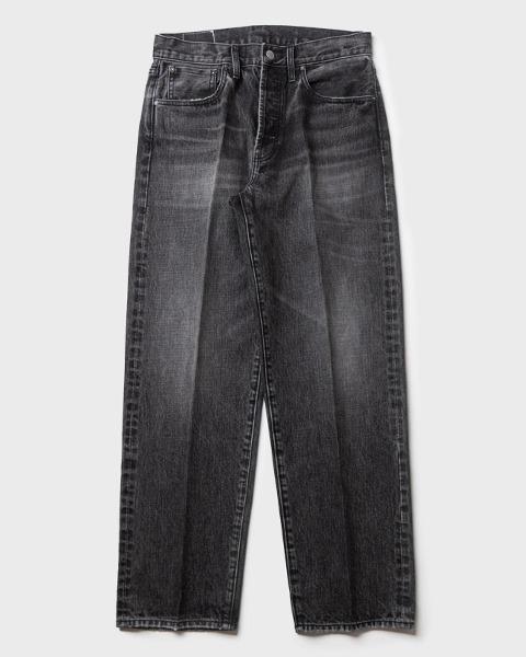 [BEHEAVYER] 312R SELVEDGE DENIM PANTS (WASHED BLACK)
