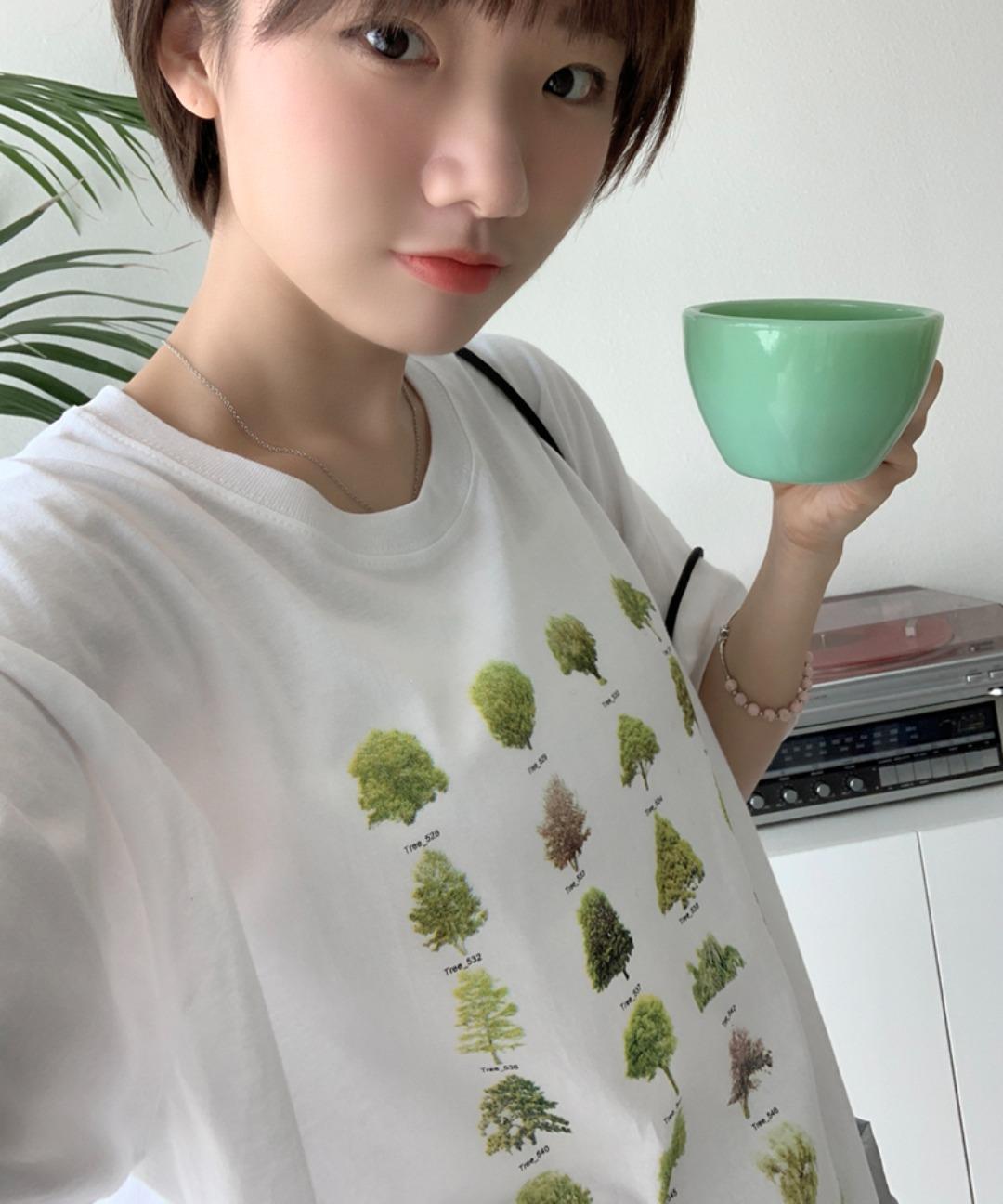 [UNISEX]나무 반팔티