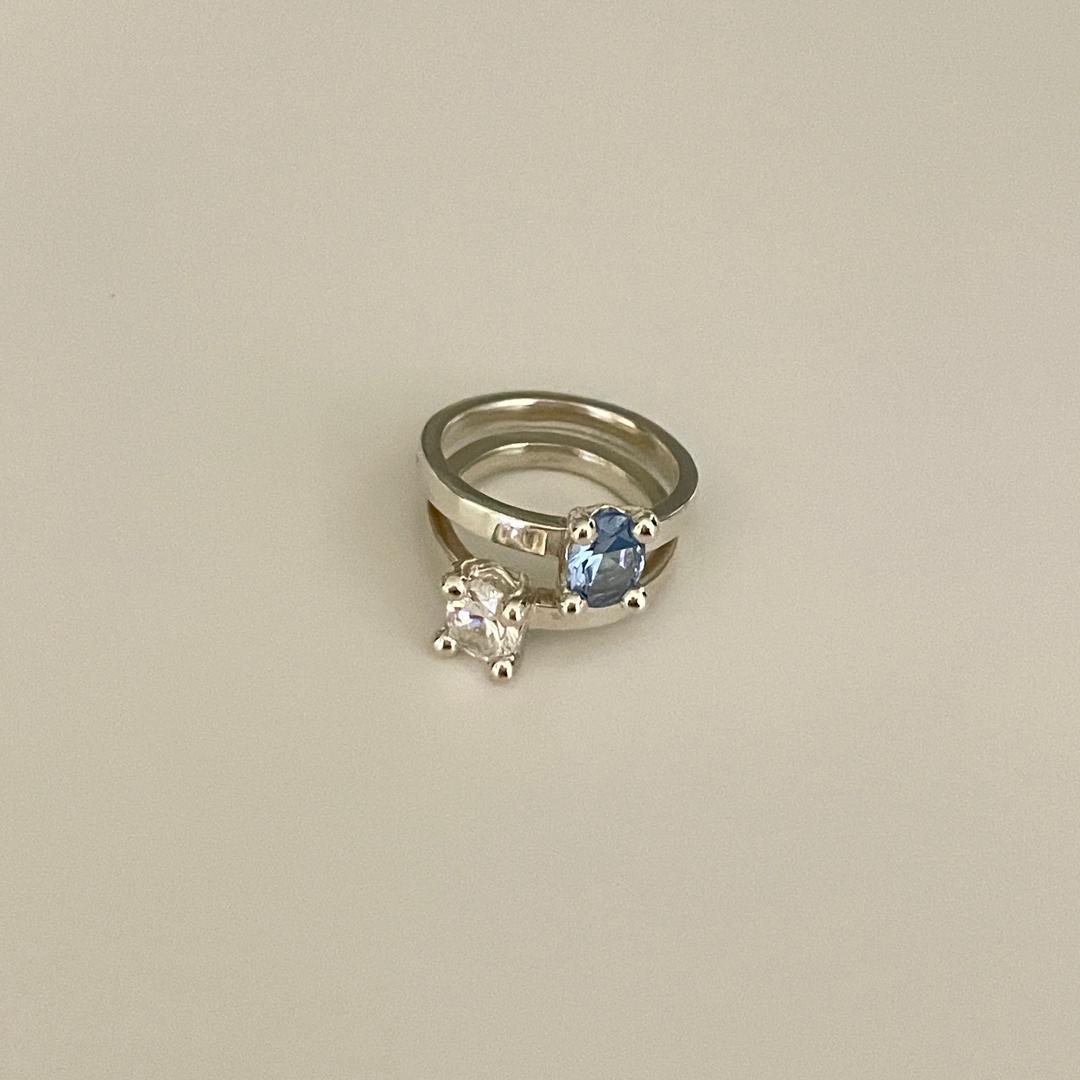하이메 chloe ring (cubic 8*6mm)