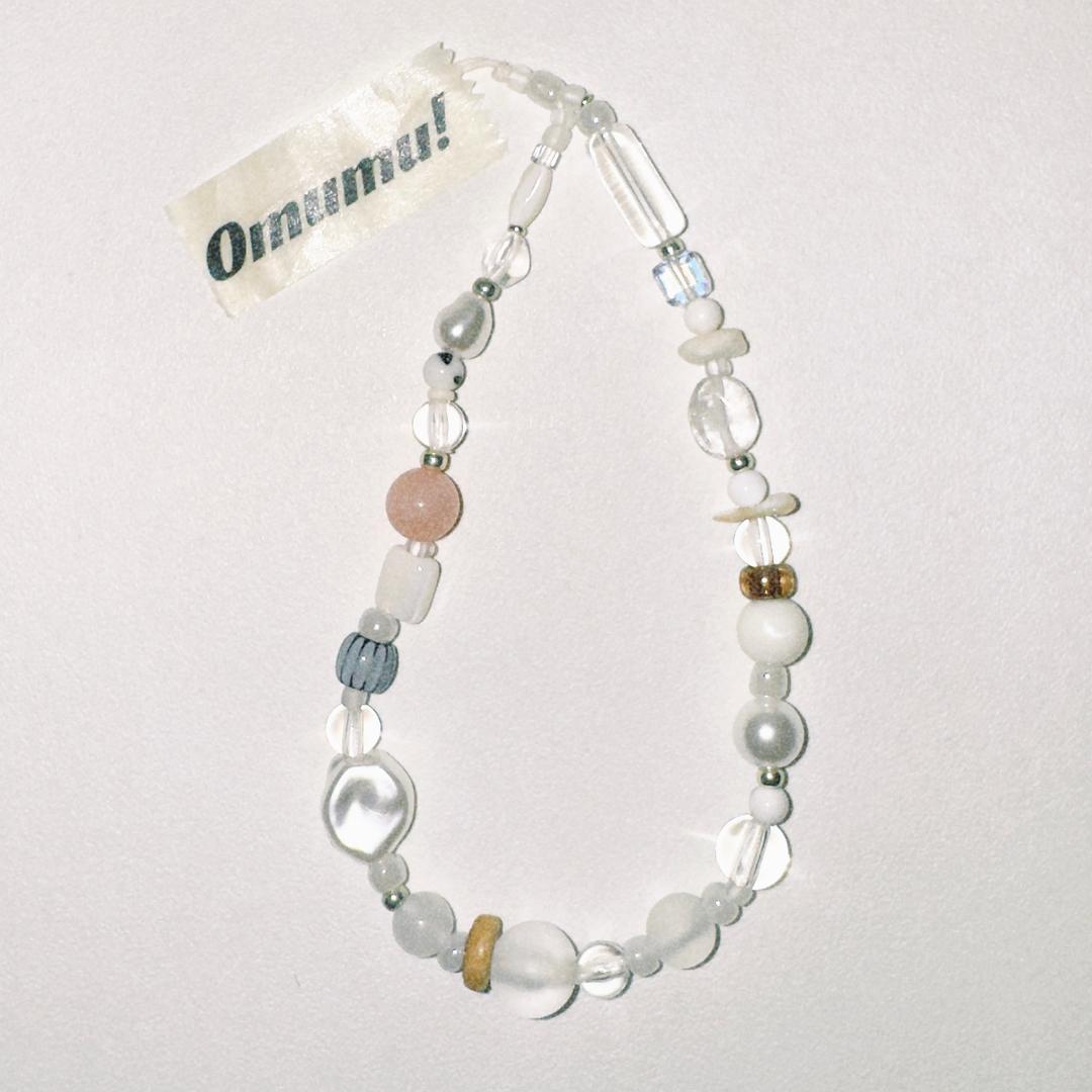 오무무 cotton candy phone strap 솜사탕 폰스트랩
