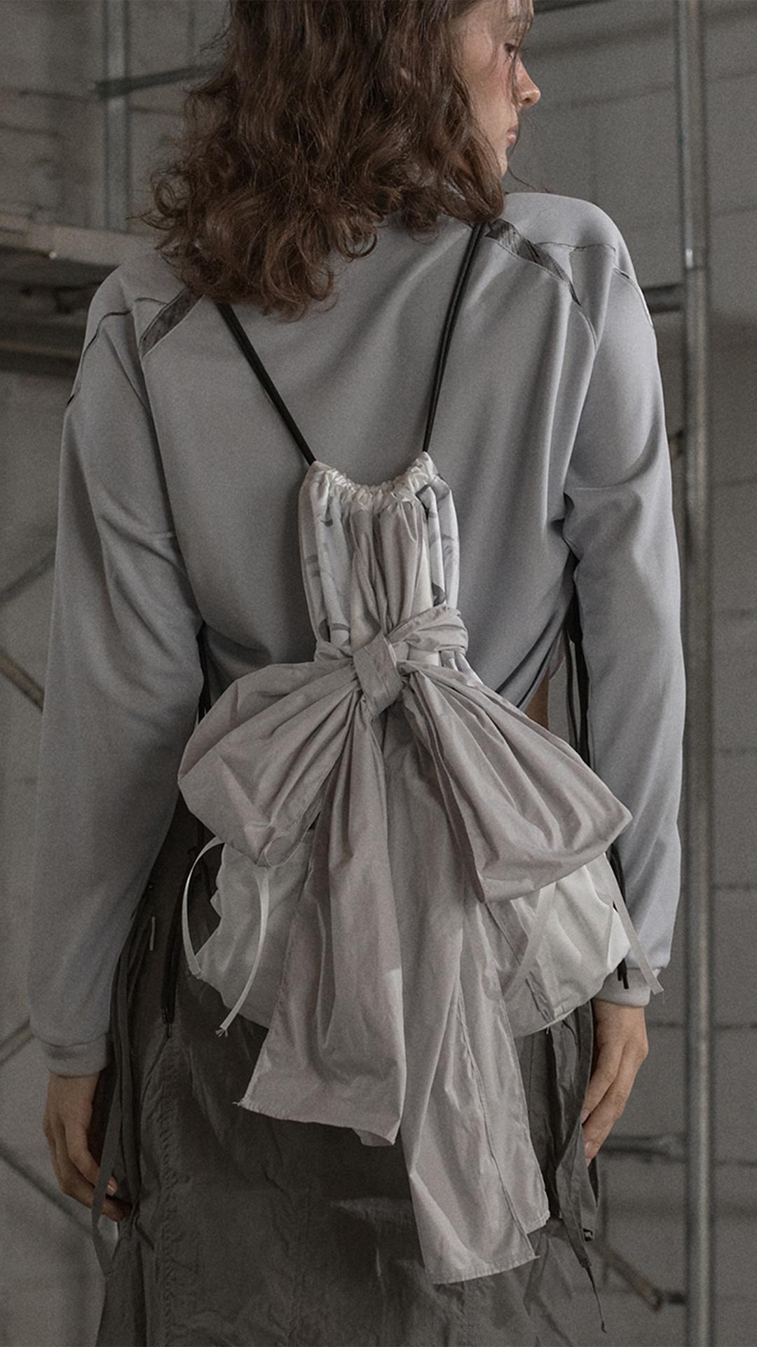 GRAYRIBBON STRINGBAG