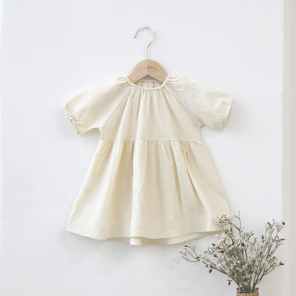 [베이비] 빌리 블랑드 반팔 원피스 : Bily