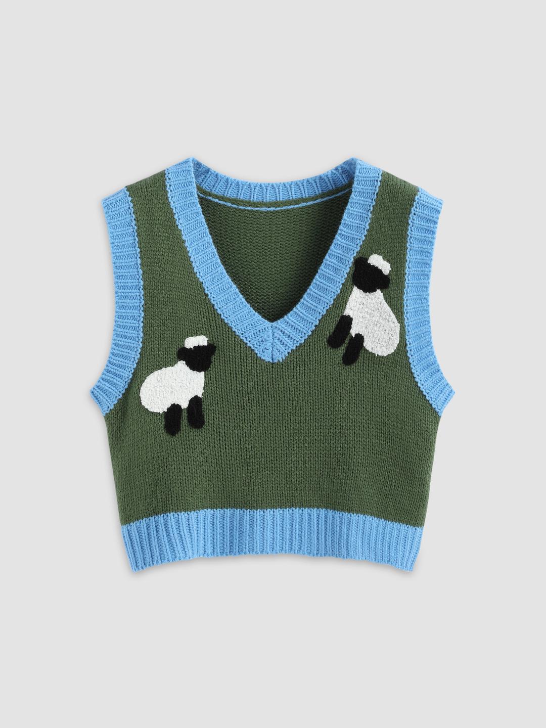 Cute Sheep Sweater Vest