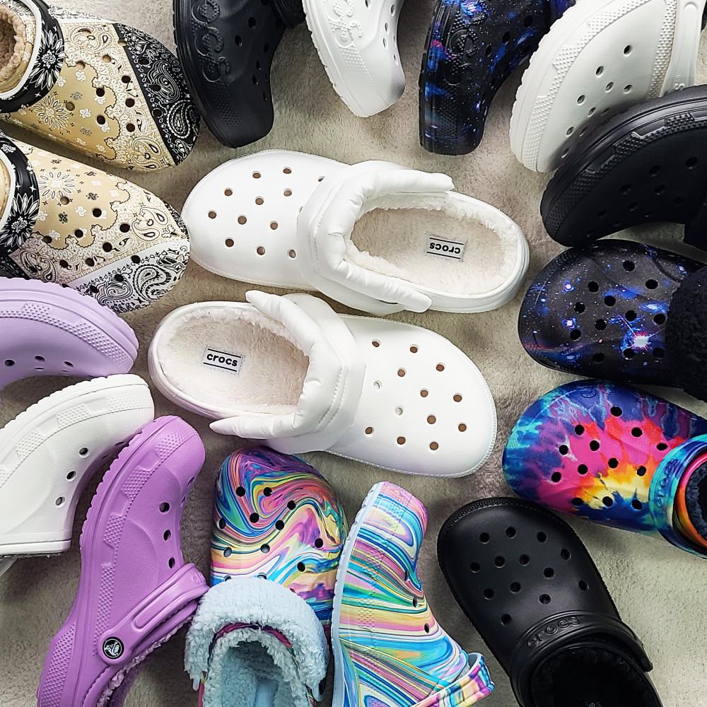 크록스 털 슬리퍼 바야 라인드 클로그 겨울 실내화 (국내매장판)