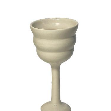 Mojji white goblet