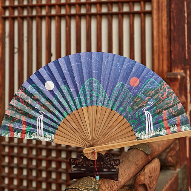 [K-HERITAGE] 조선 일월오봉도 부채