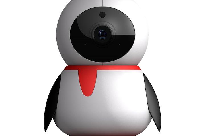 200만화소 홈카메라 360도 회전형 유무선 WIFI 가정용 홈CCTV 펭귄카메라