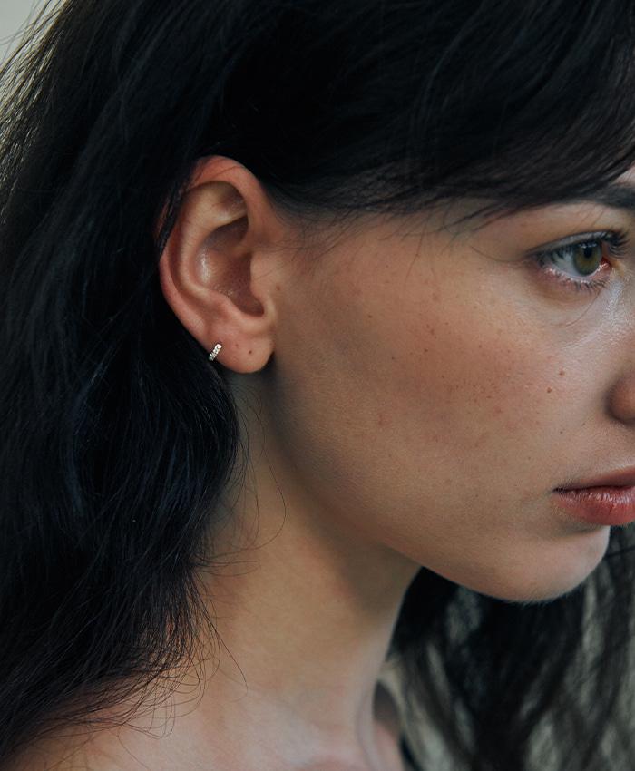 [5차 리오더][925 silver] Deux.silver.222 / mini dew earring