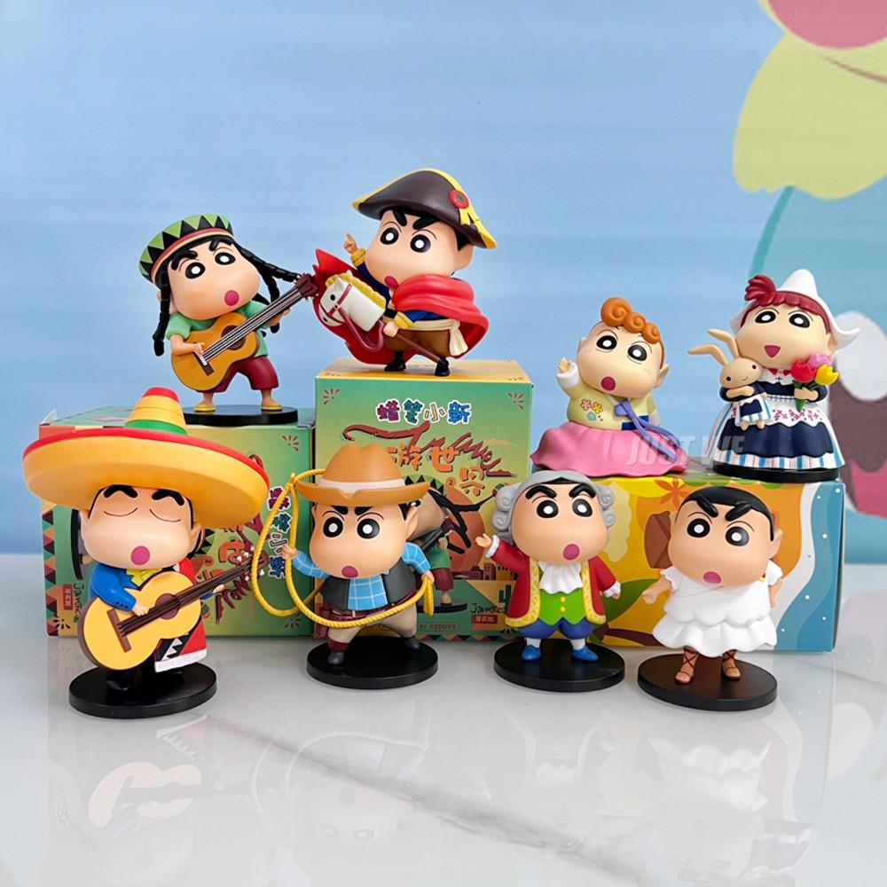 52TOYS 짱구 피규어 세계일주 시리즈 2탄 가챠 랜덤 선택가능