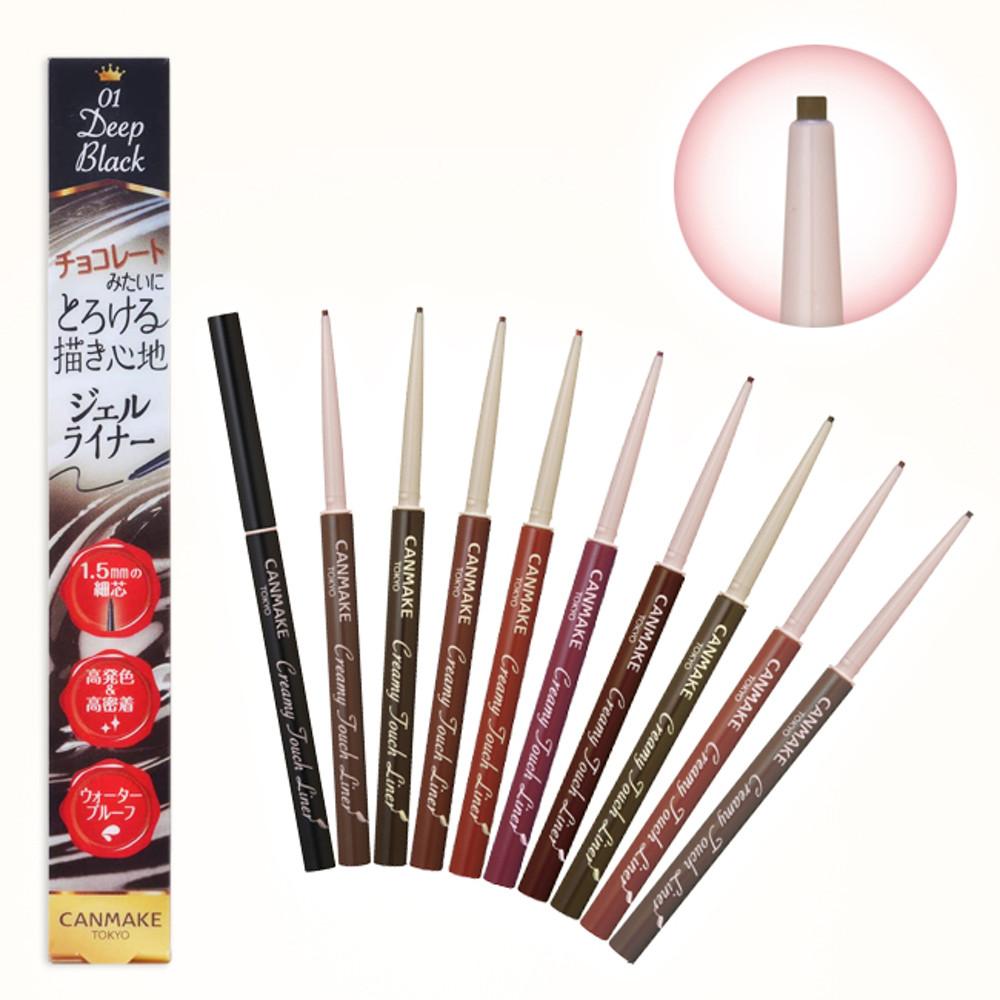 CANMAKE 캔메이크 크리미 터치라이너 0.08g 부드러운 아이라이너